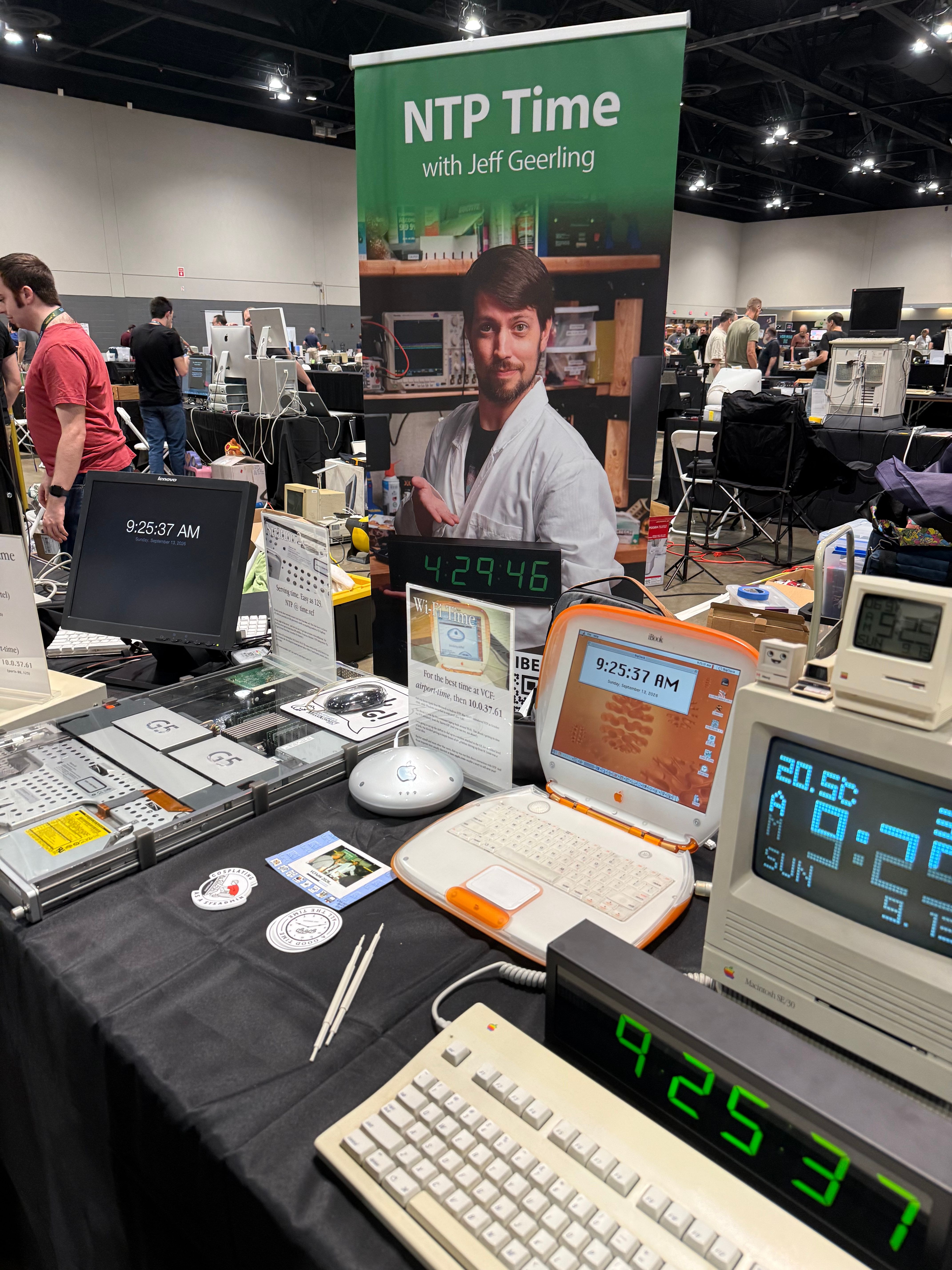 Jeff's time booth